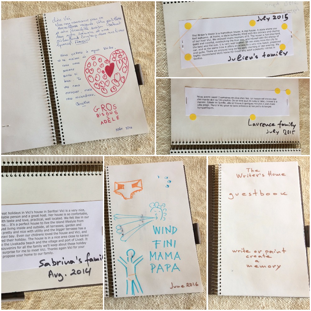 exceptional guesthouse, notes from the guestbook