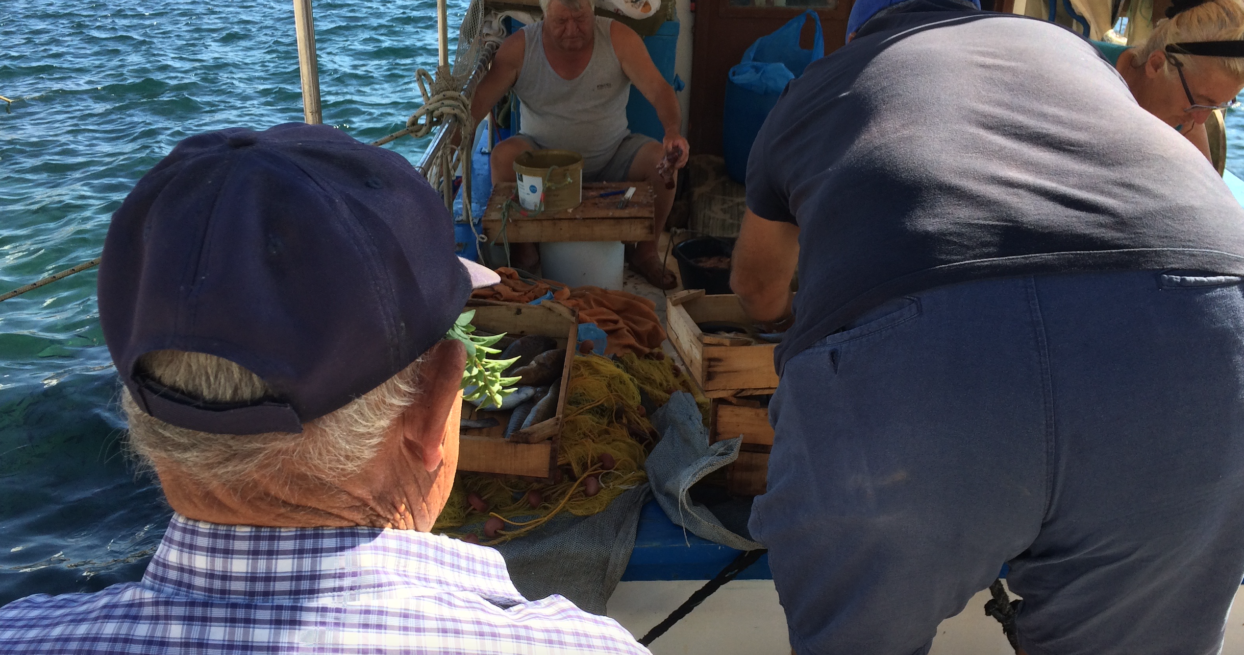 at the Port of Serifos, July 2020