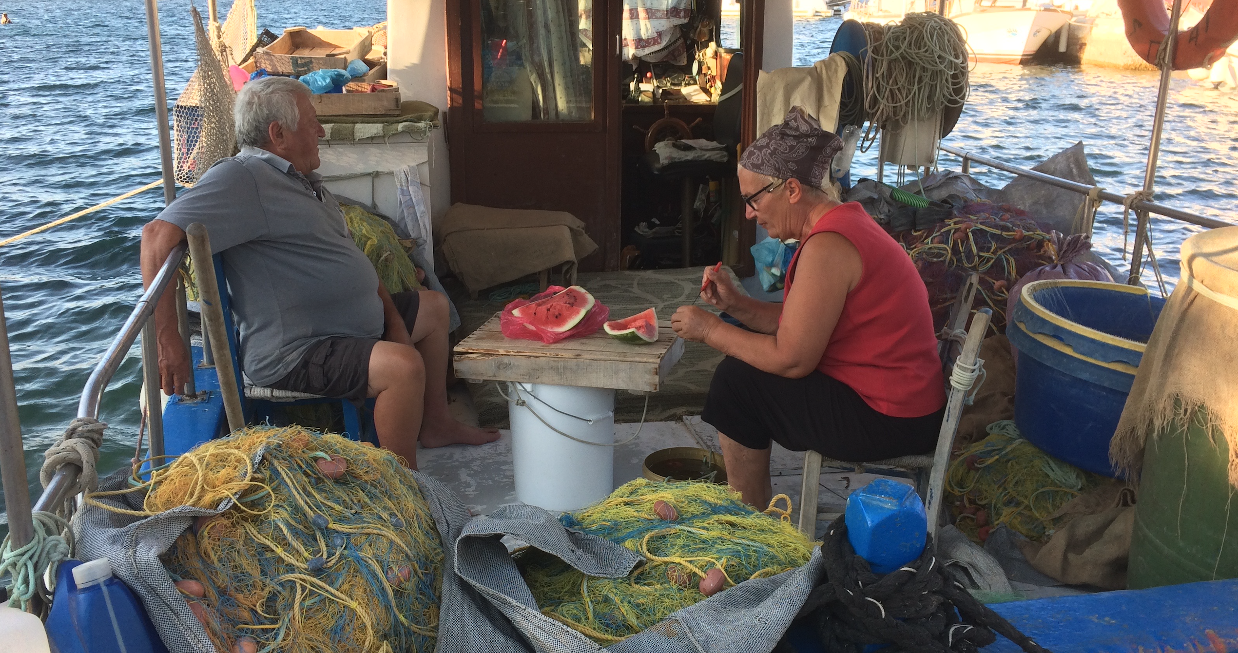 Serifos, Cyclades, moments of life