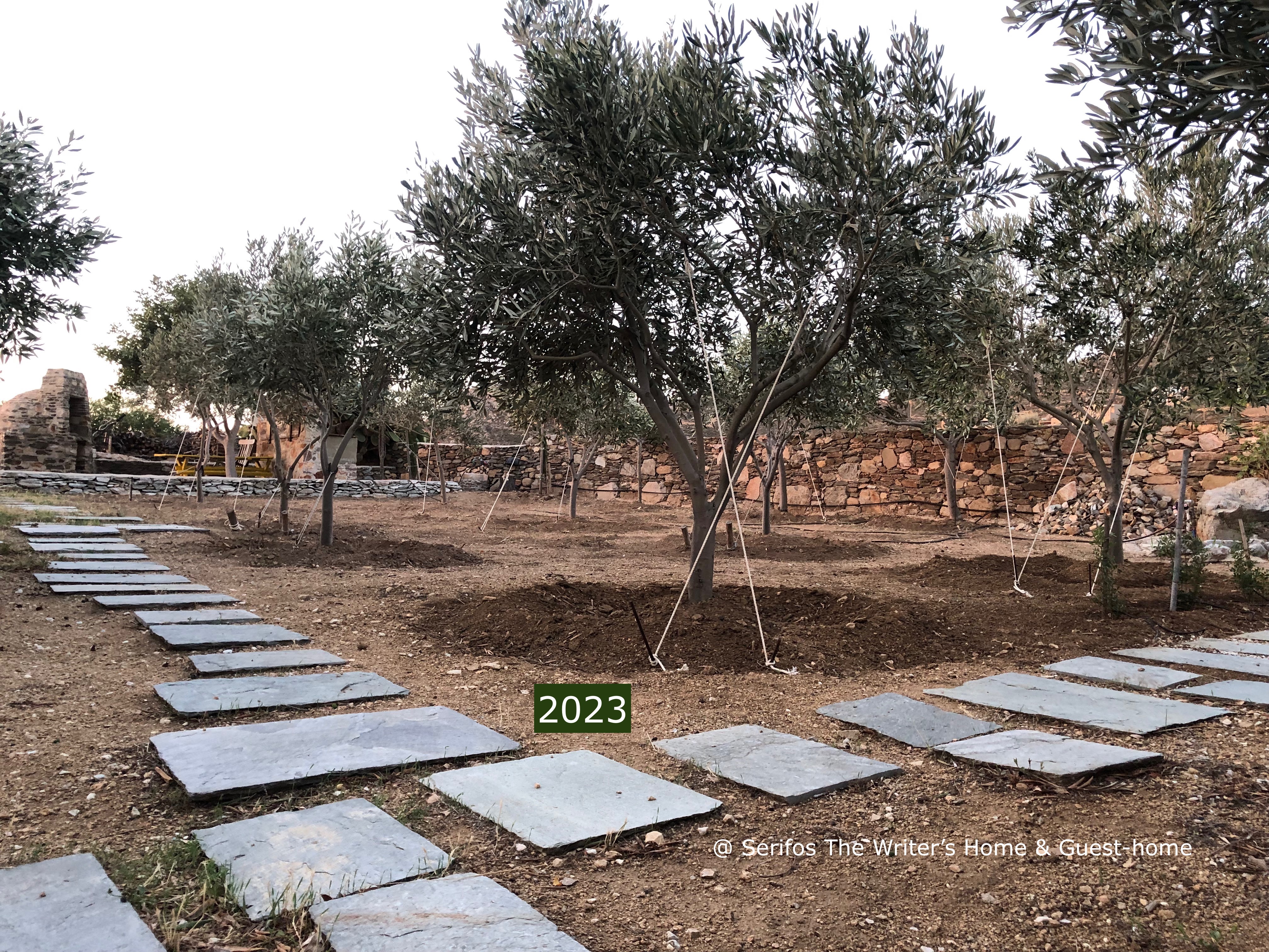 Serifos The Writer's Home - garden